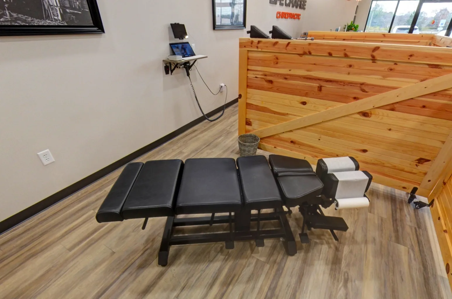 X-ray room at Life Charge Chiropractic